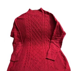 Reitmans Red Cowl Neck Sweater